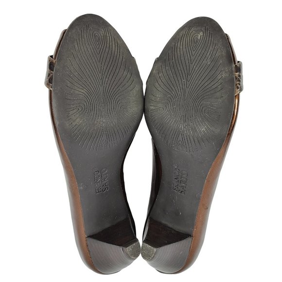 FRANCO SARTO Bronze Patent Leather 6.5 - Picture 5 of 5